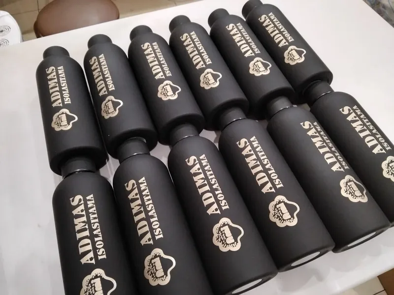 Pesanan tumbler custom korporat dalam jumlah banyak, siap kirim