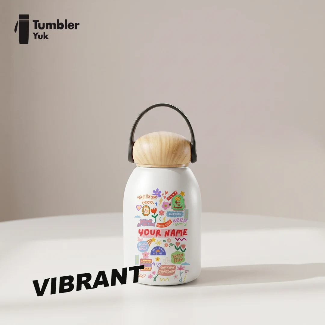 Tumbler Mochi Print UV