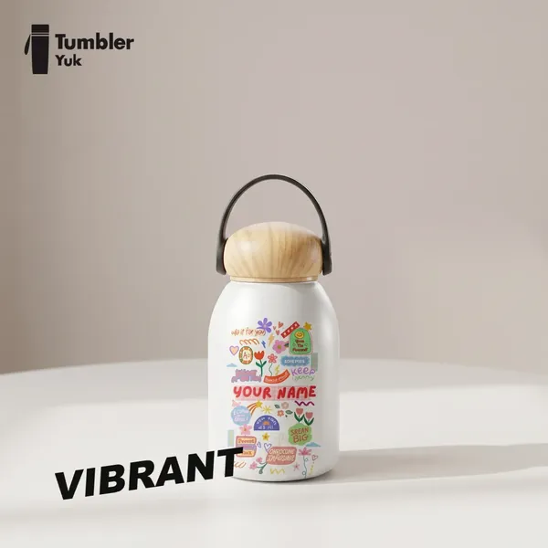 Tumbler Mochi Print UV