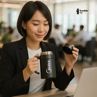 Mug Kopi Grafir foto 3