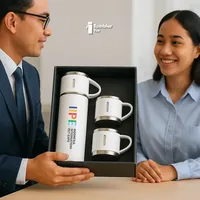 Vacuum Flask Set Print UV foto 3