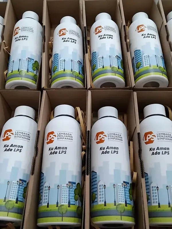 Tumbler custom berlogo instansi