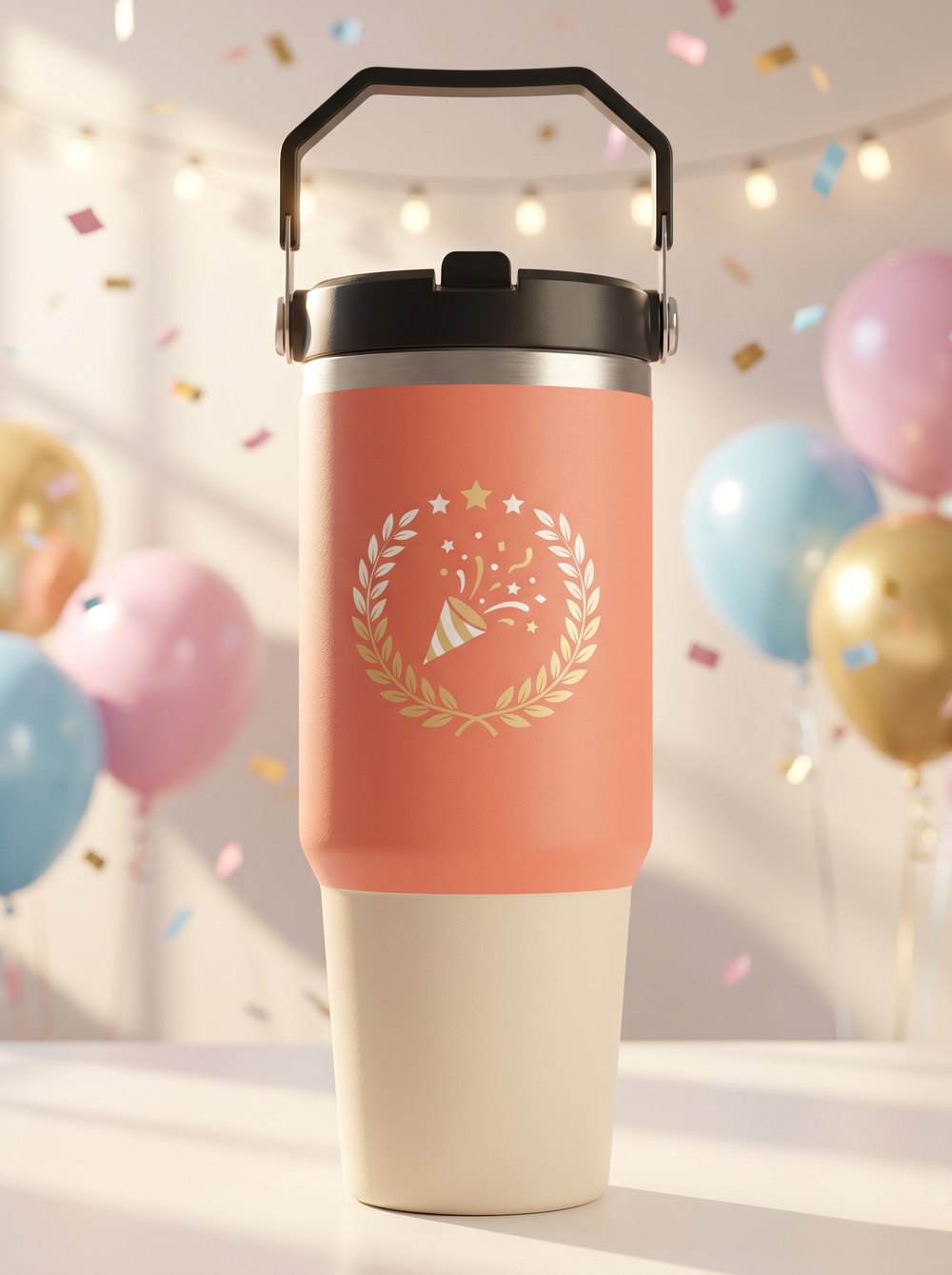 Tumbler custom souvenir event grafir, produksi in-house TumblerYuk
