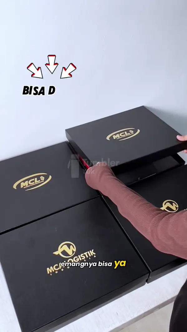 Gift set custom untuk MCA Logistik