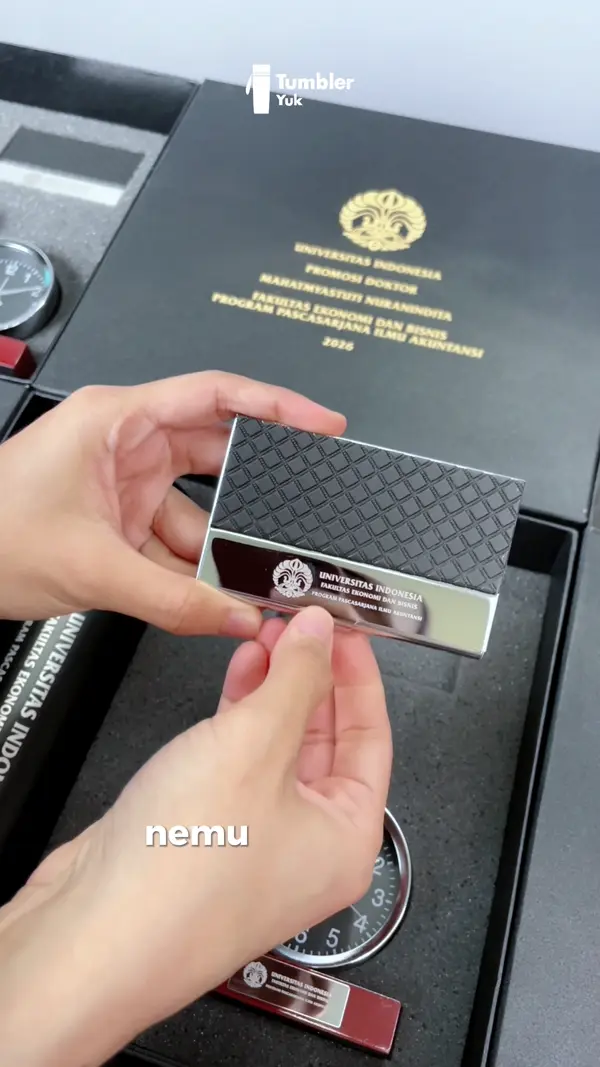 Gift set custom untuk Universitas Indonesia
