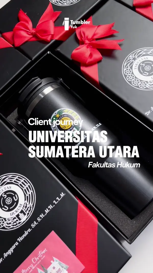 Gift set custom untuk Universitas Sumatera Utara