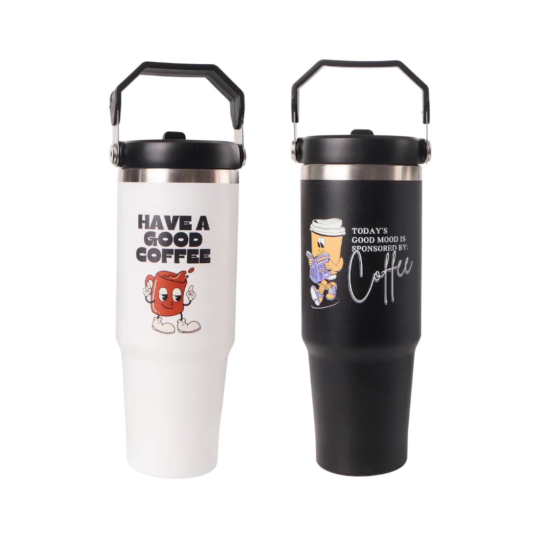 Tumbler Kopi 900ml grafir